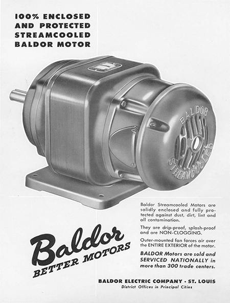 Baldor Advertisement - Baldor Better Motors